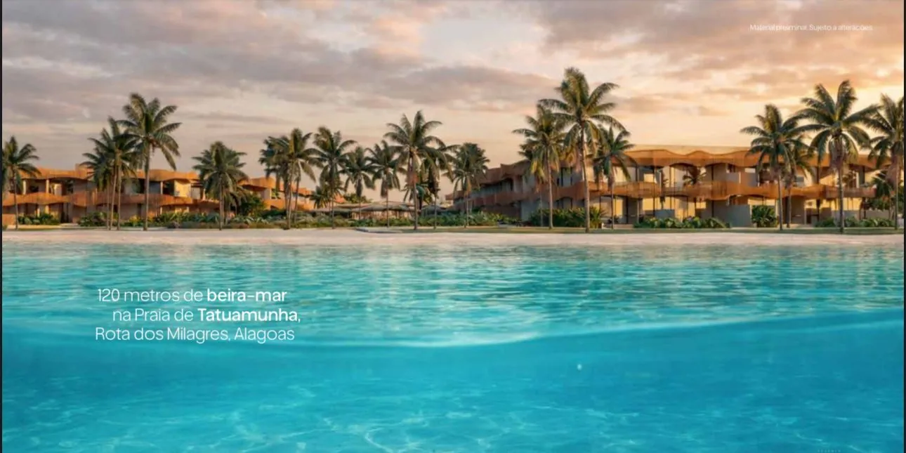 Reserva Aya à beira-mar na Praia de Tatuamunha